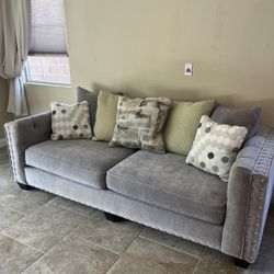 Large Couch And Love Seat