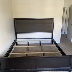 King size bed frame