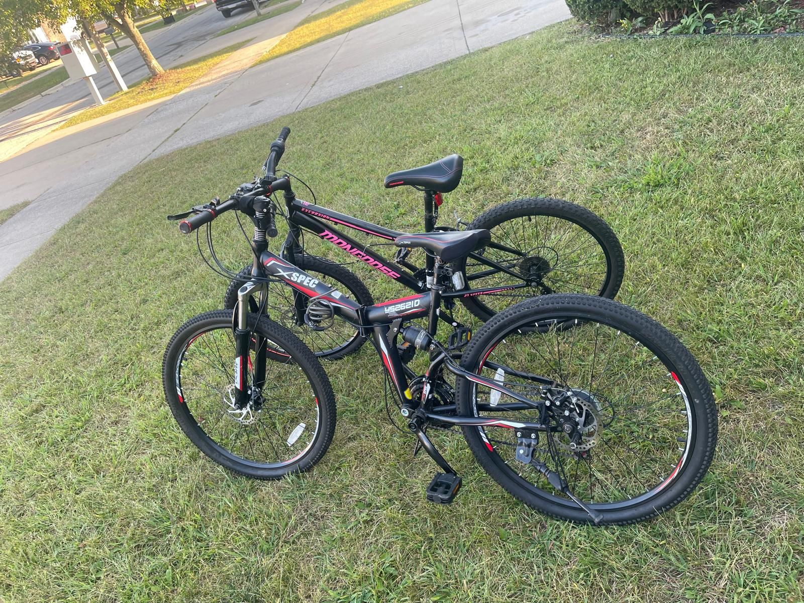 24 And 26 Inches Bikes