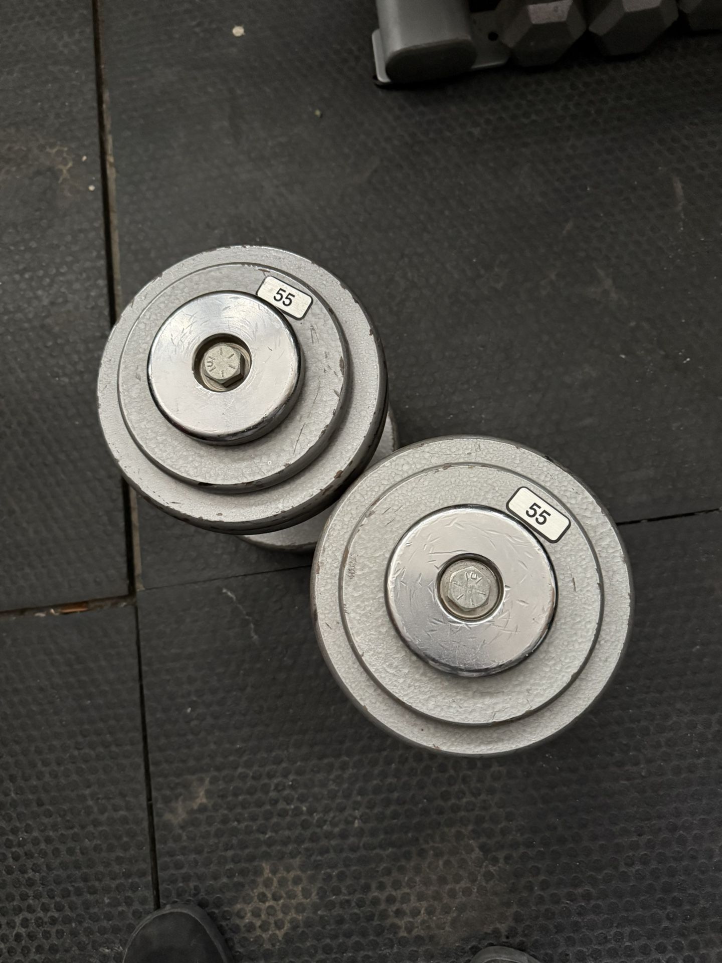 55 Ib Dumbbells