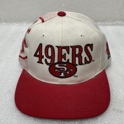 NOS Vintage 90's Sports Specialties Pro Line ~ San Francisco 49ers Snapback Hat