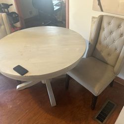 Gray Table
