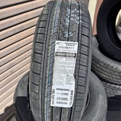 225/65R17 Cooper Endeavor Plus 102H 65,000 Mile Warranty brand new 4 Tires Free Mount installed