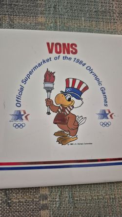 1984 Olympic tile from Vons