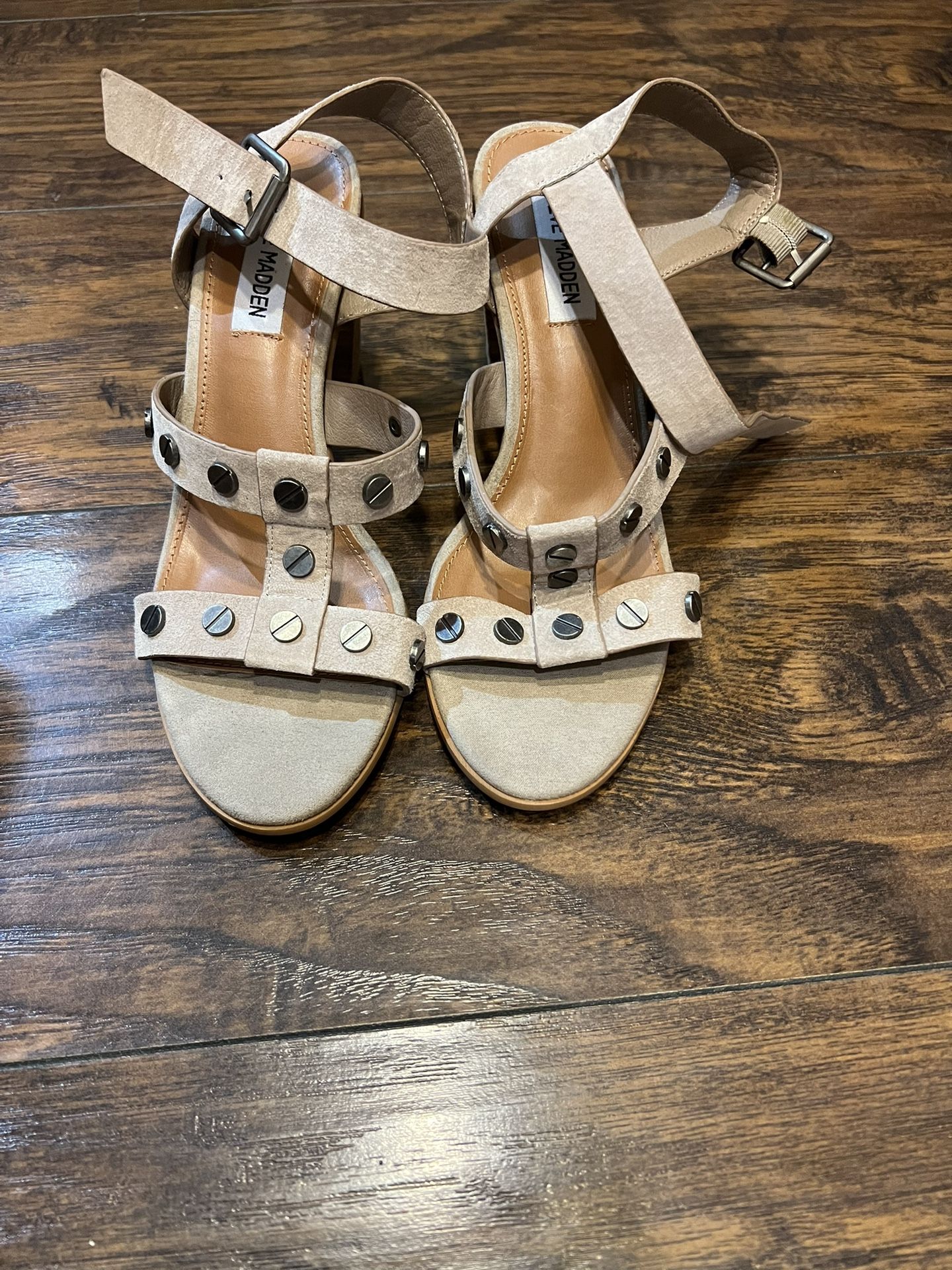 Ladies Steve Madden Sandal Heels Size 8