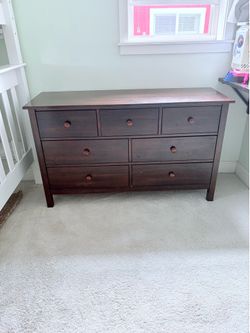 Pottery Barn Walnut dresser