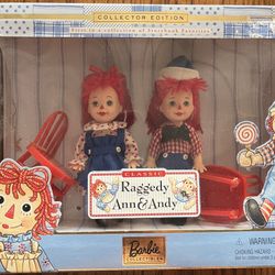 Vintage- Collectors Edition Raggedy Ann And Andy