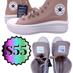 NEVER WORN Converse Chuck Taylor All Star Lift Platform Pump High Tops Women’s Size 8