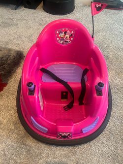 Minnie Mouse bumper car for little girls