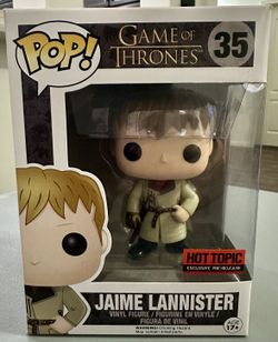 🏰2015 Funko POP! Game of Thrones Edition Five #35 Jaime Lannister Hot Topic Exclusive Pre-Release⚔️