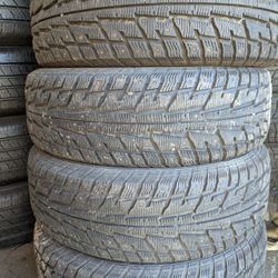235/65/17 Federal SUV Winter Tires 90% Labor Included