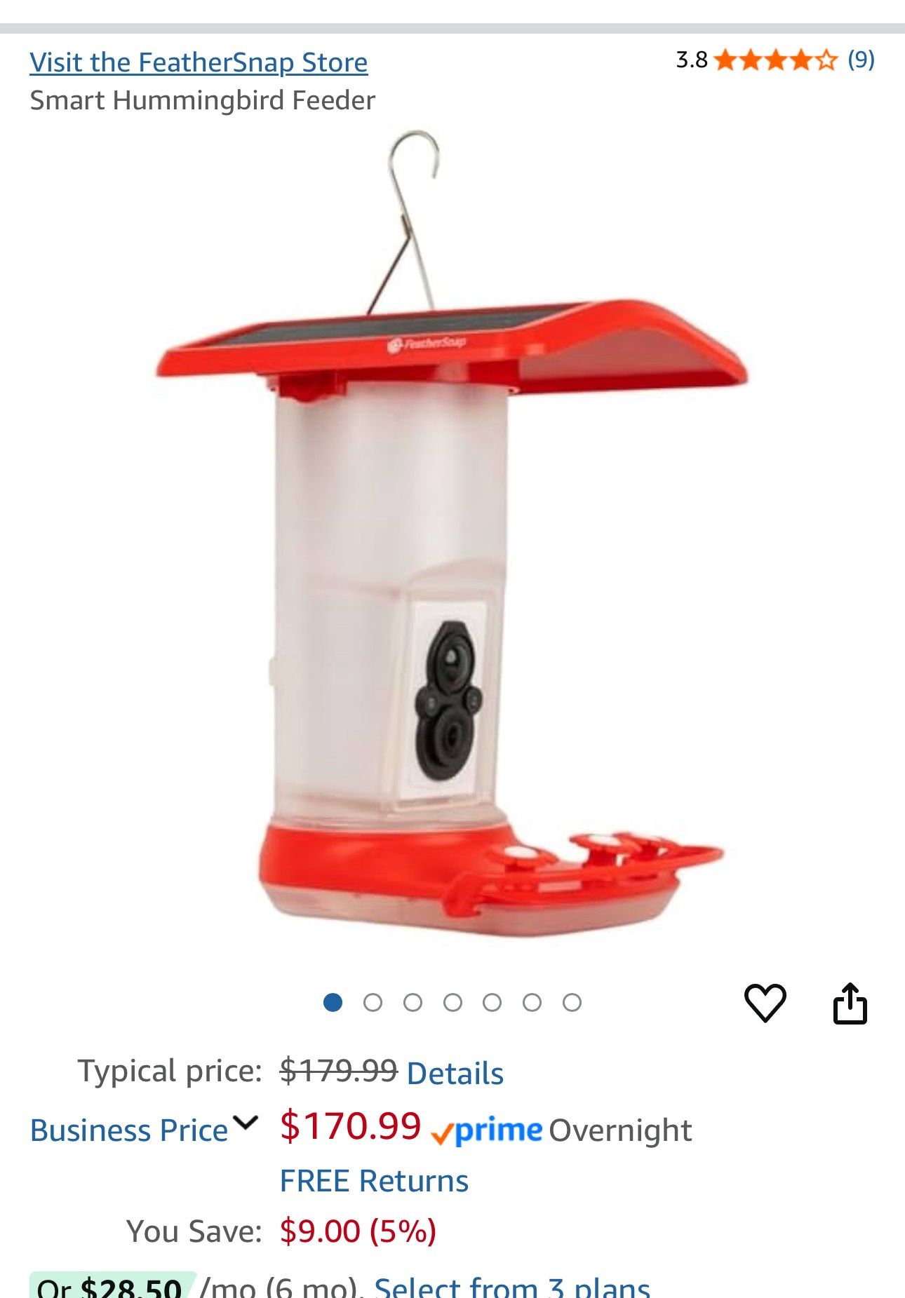 Smart Hummingbird Feeder Brand new