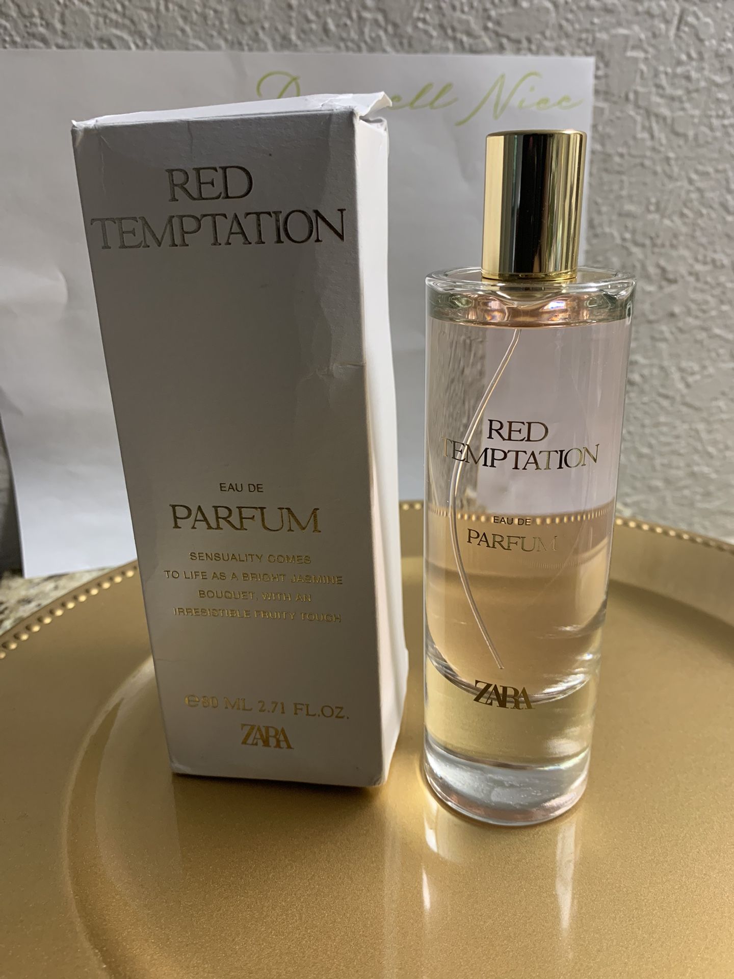 Red Temptation For Her by Zara (Baccarat Rouge 540)