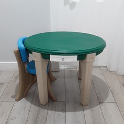 Toddlers Table With One Chair 