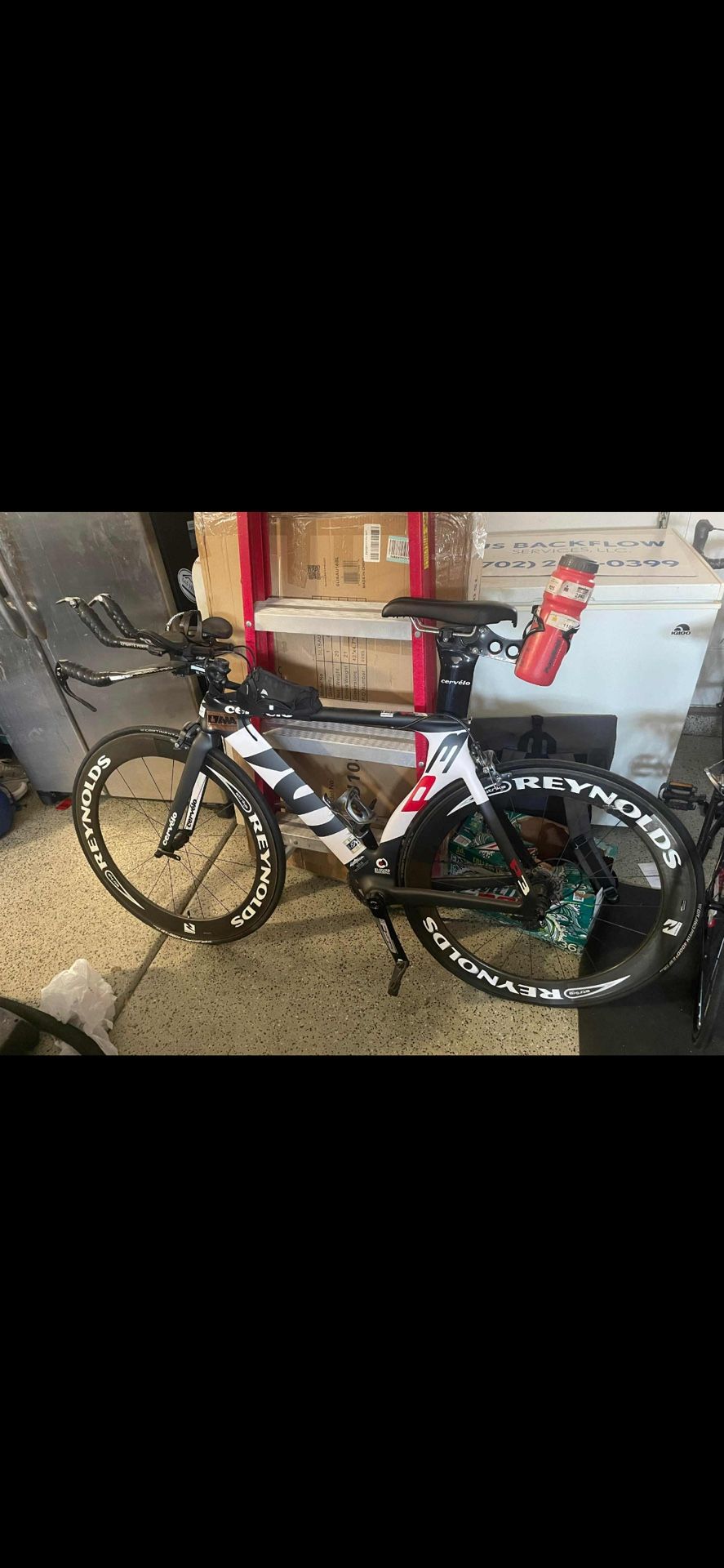Cervelo P3 TT Bike With Reynolds Race Wheels