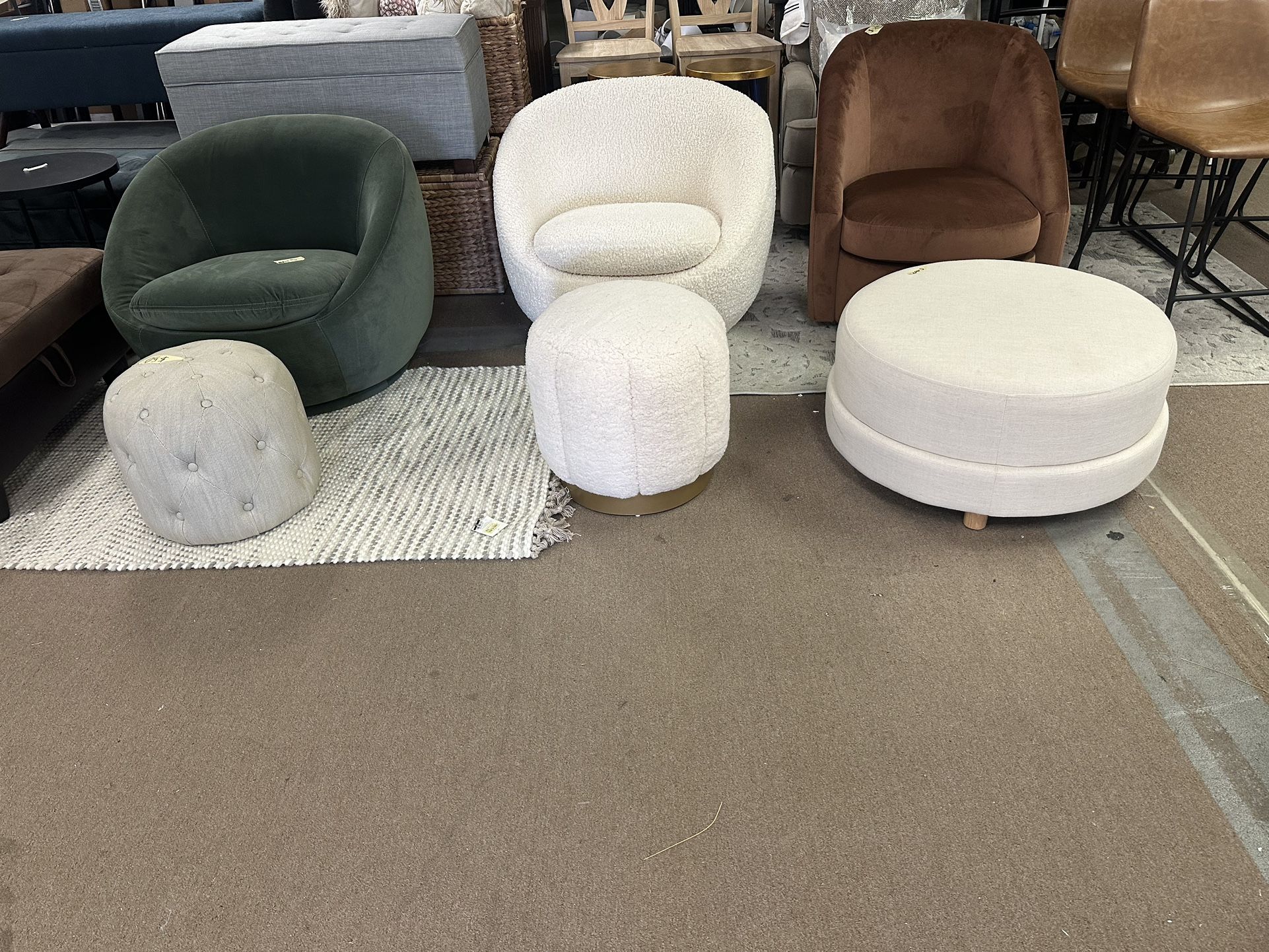 Accent Chair, #ottoman#Nightstand. #Barstool. 