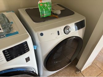 Front Load GE Front Load Gas Washer and Dryer.