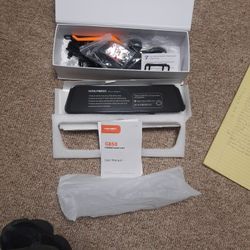 Wolfbox Digital Rear View Mirror Dash Cam