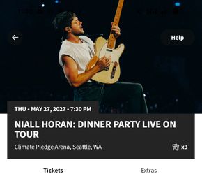 Niall Horan Tickets