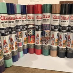 Siser HTV Vinyl $5 A Roll Are 20 Rolls For A $100