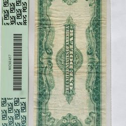 1923 One Dollar Bill Large Note Graded 