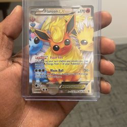Flareon EX (Full Art) Card