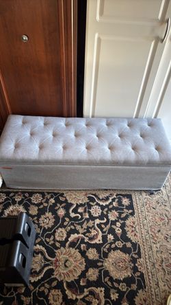 Gray Ottoman