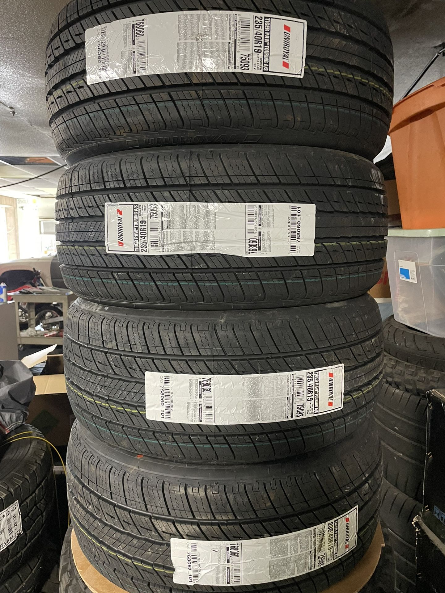 Brand New Tires 235/40/19 Honda Accord Sport Camry Altima Model 3
