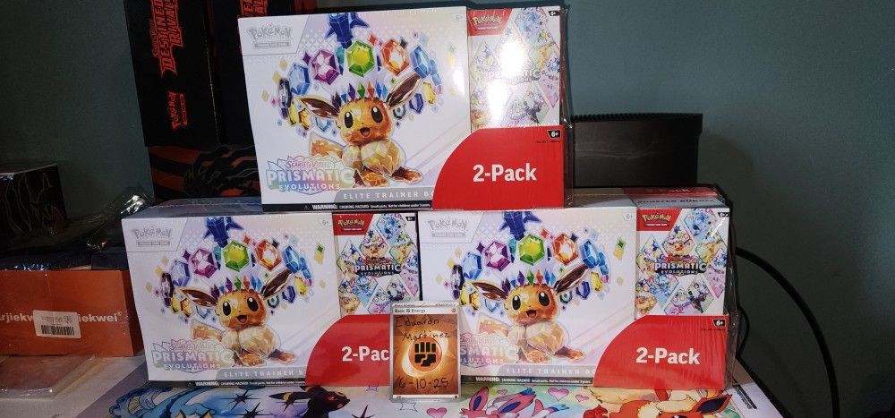 Prismatic Evolutions 2 Pack Bundle