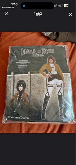 Attack on Titan Mikasa Costume clothes