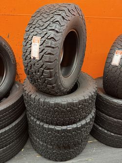 315/70R17 BF Goodrich Ko2 A/T High Tread Full Set of 4 Tires