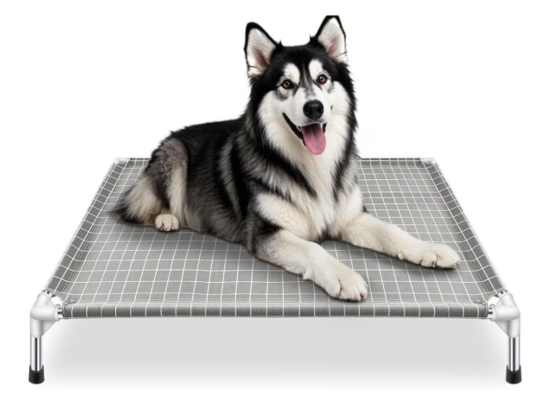 New Tensorsine XL Elevated Dog Bed / Pet Cot - Dog Cots Beds for | Detachable, 47" x 33" x 7"