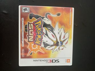 Pokémon Sun Nintendo 3DS Game