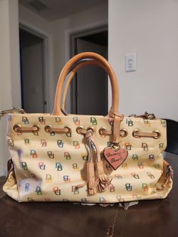 Dooney & Bourke Monogram Satchel Handbag