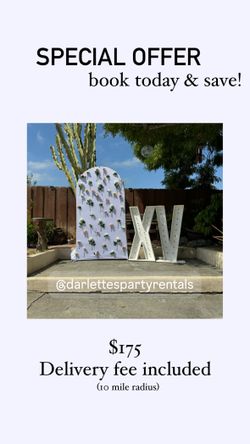 Quinceañera decor