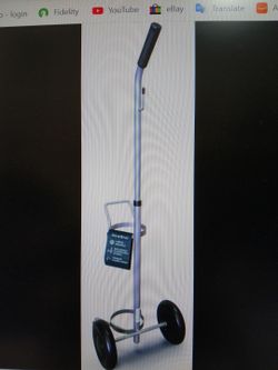 Lightweight oxygen cylinder cart new