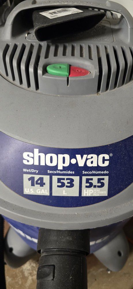 FREE Shop Vac Vacuum With Accessories 