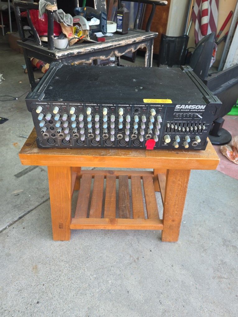 Samson Mixer Amplifier