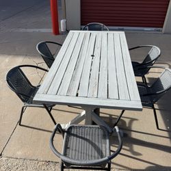 outdoor patio dining table with 6 chairs Better Homes & Gardens set