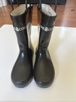 Lone Cone Kids Rain Boots Black Size 2 US (EU 32) Used Condition