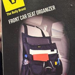 Front seat organizer