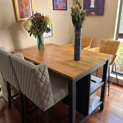 Dining Set – Table + 2 Chairs – $300