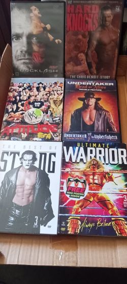 dvd chris benoit sting warrior wwf wwe attitude 