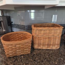 Wicker Style Baskets
