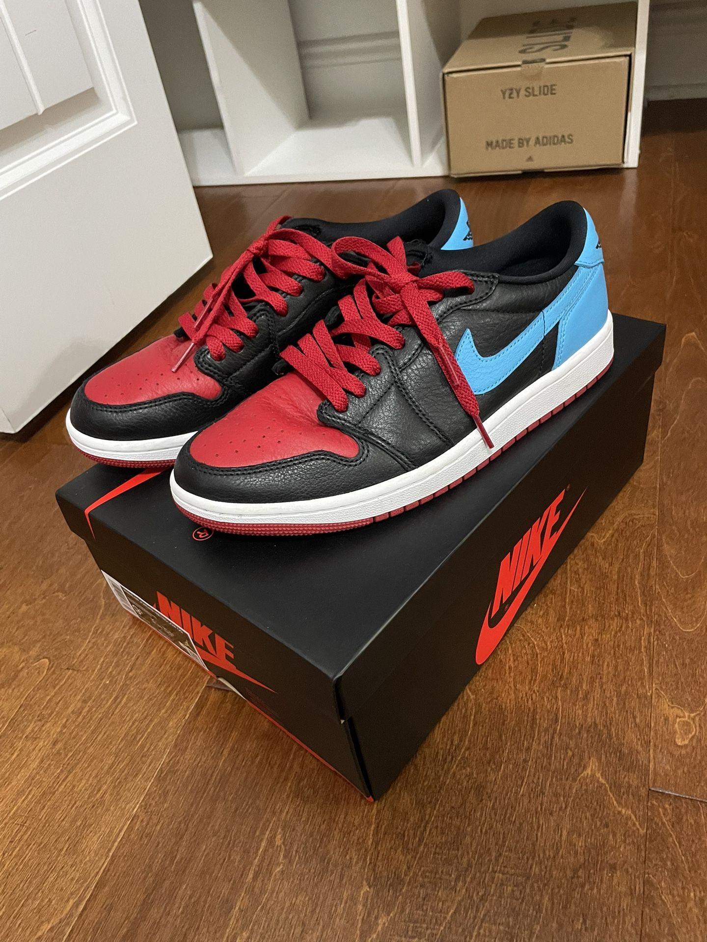 Worn Once Jordan 1 Low “unc To Chicago” Size 9.5 Women’s / 8 Men’s