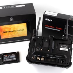 Atomos Shogun Connect 7" ProRes RAW 4K/8K Recorder/Monitor w/ 2TB SSD and Cage