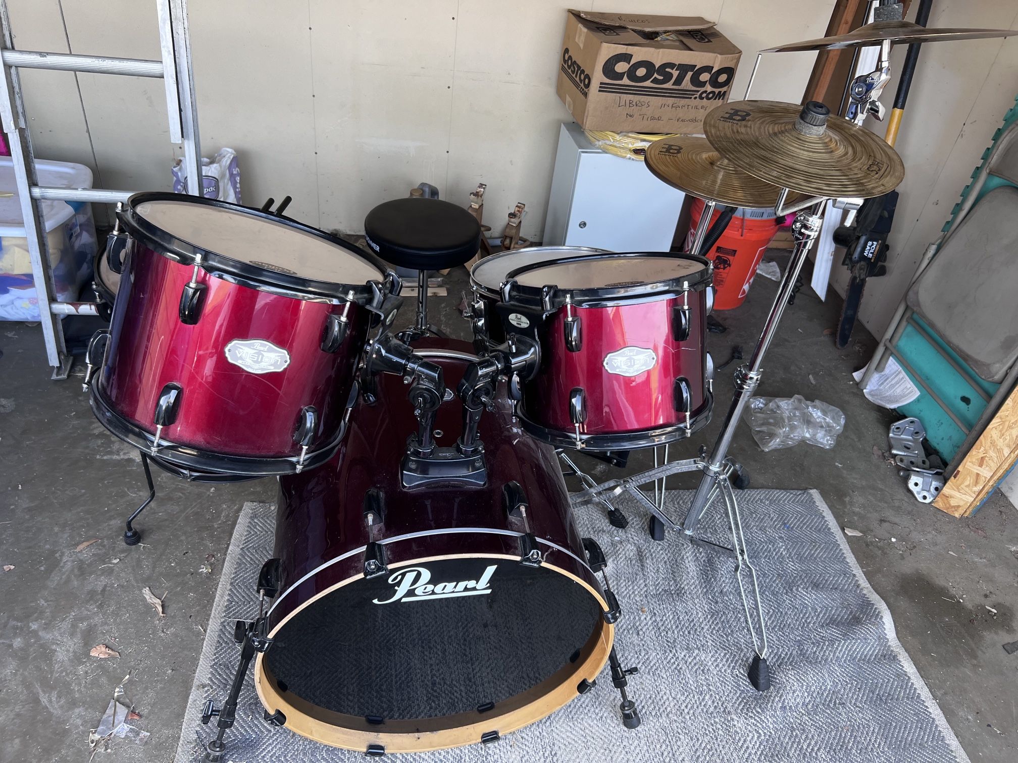 Pearl Drum Set