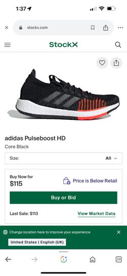 Men's shoes adidas Pulseboost HD Size 13