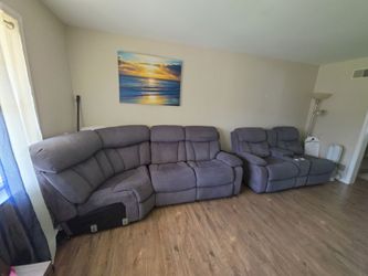 Connell 3-pc. Power-Reclining Sectional Sofa w/ Heat and Massage