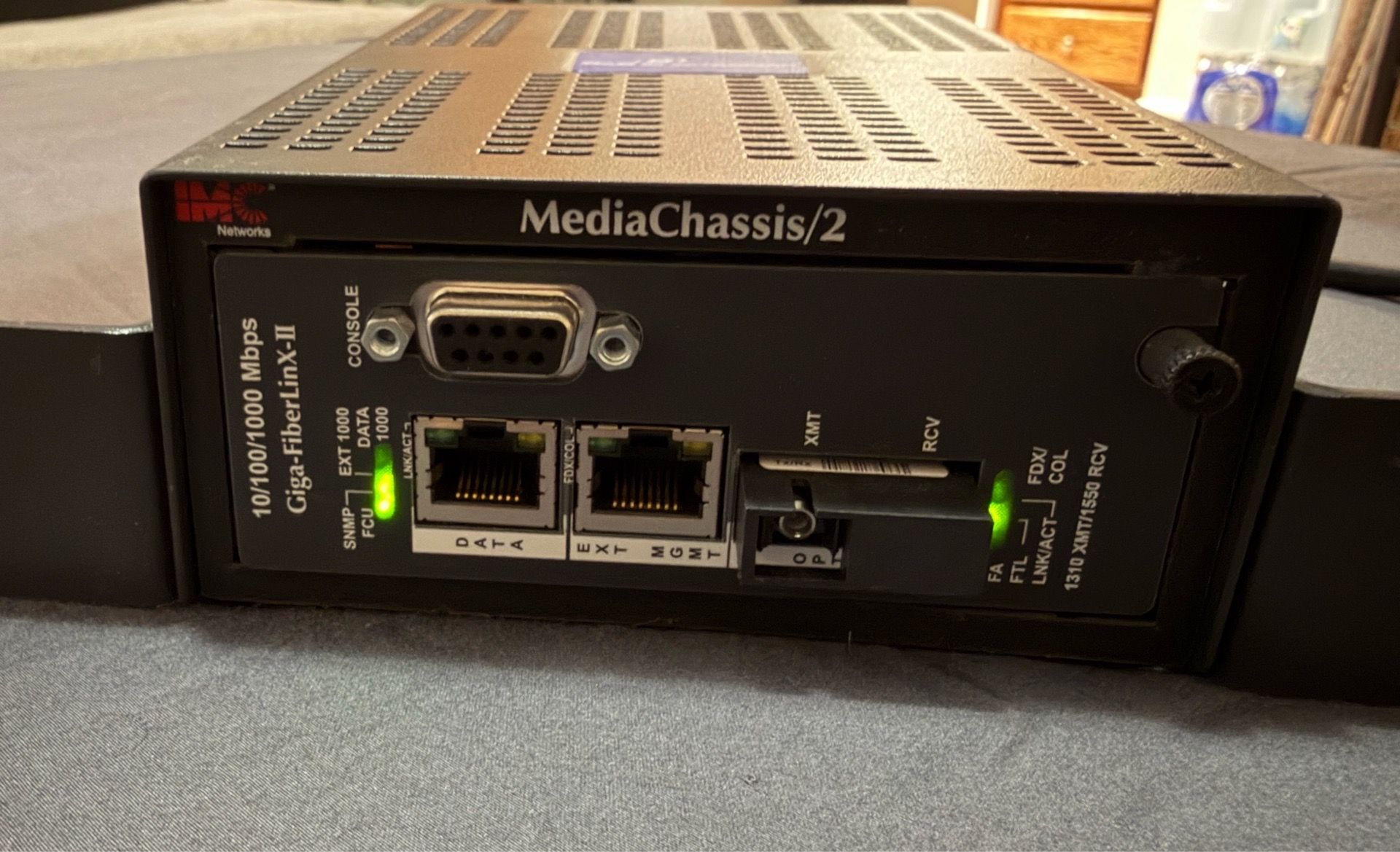 IMC Networks MediaChassis/2 Giga-FiberLinX-II Media Converter Tested